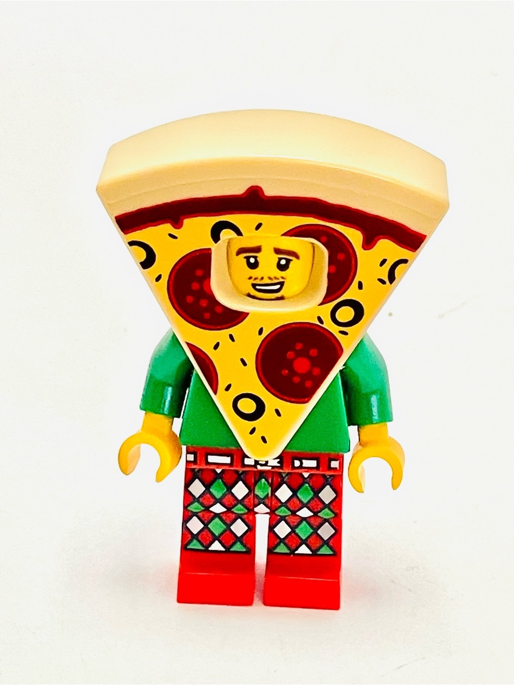 Lego Pizza Costume Guy Minifigure Ser 19